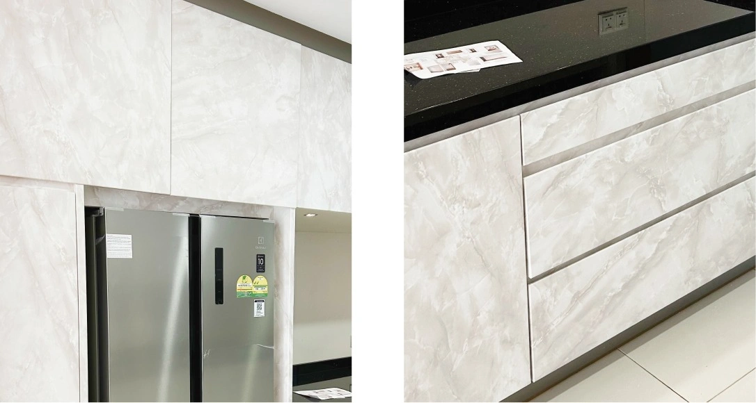 kitchen cabinet film is made of high quality materials